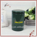 green seal ceramic color jar